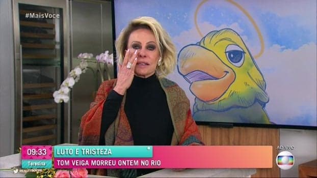 Filha de Ana Maria Braga homenageia Tom Veiga e emociona