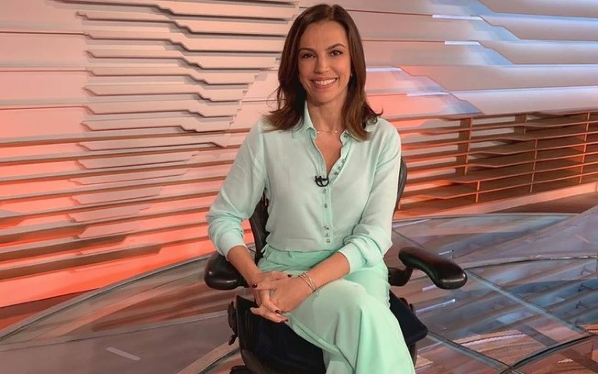 Ana Paula Araújo apresenta o Bom Dia Brasil (Foto: Divulgação) Ana Paula Araújo apresenta o Bom Dia Brasil (Foto: Divulgação)