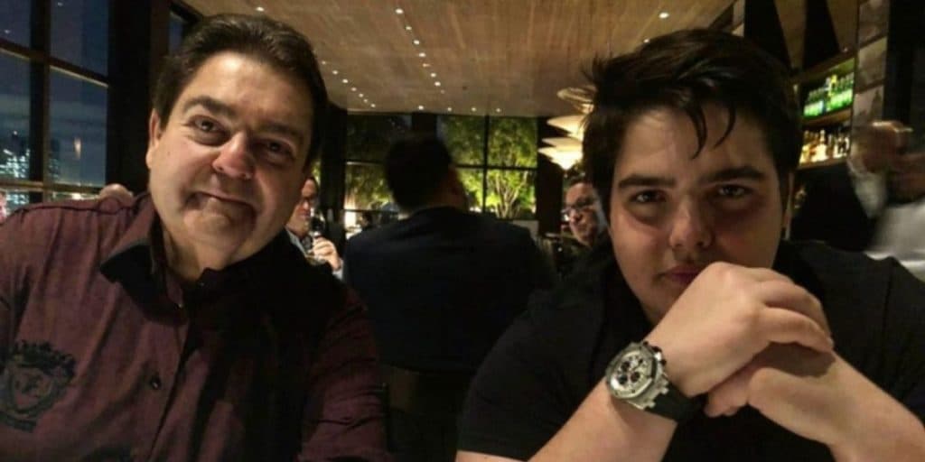 Filho de Faustão faz cirurgia bariátrica, perde 40 kg e resultado é completamente irreconhecível