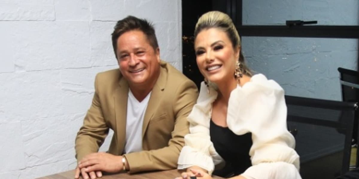 Leonardo e Poliana Rocha estão casados há 24 anos (Foto: Reprodução/Instagram) Leonardo e Poliana Rocha estão casados há 24 anos (Foto: Reprodução/Instagram)