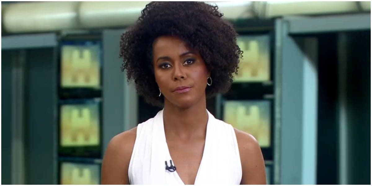 Maju Coutinho no Jornal Hoje da Globo - Foto: Reproduçao Maju Coutinho no Jornal Hoje da Globo - Foto: Reproduçao
