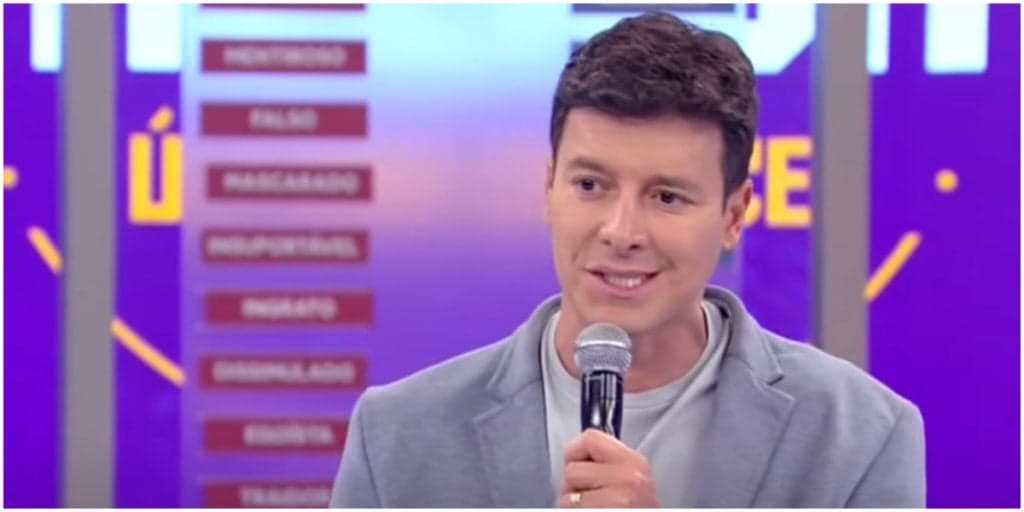 Rodrigo Faro é flagrado com volume nada discreto no short e público se escandaliza com tamanho