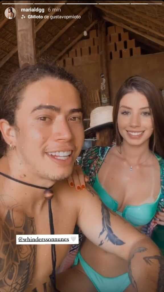 Whindersson Nunes surge em primeira foto ao lado de nova namorada e fãs se animam (Foto: Reprodução) público 