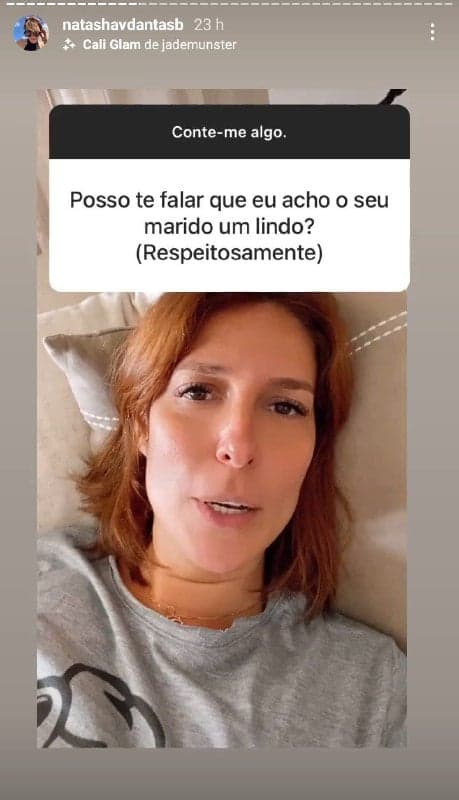 Natasha Dantas respondeu as mulheres que se declararam para o jornalista Natasha Dantas respondeu as mulheres que se declararam para o jornalista