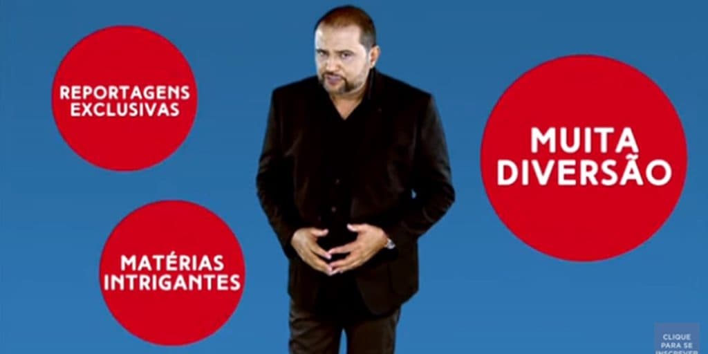 Geraldo Luís, após ameaçar Record, volta ao ar com reciclagem de antigo programa de Mara Maravilha
