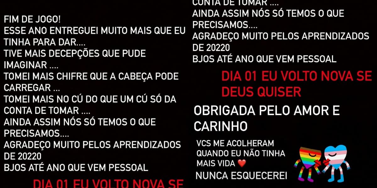 Mayra Cardi relembra decepções amorosas em 2020 e se despede de redes sociais (Foto: Reprodução/Instagram)