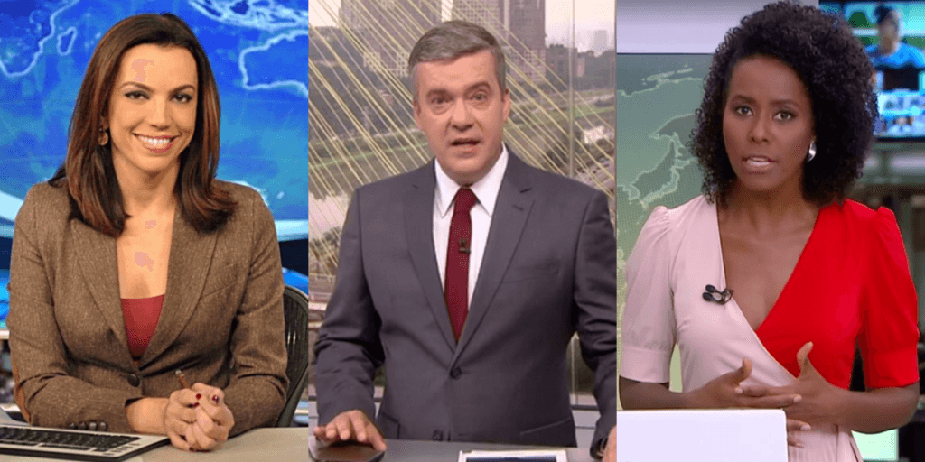 JN invade programação com notícia, forte gemido na Globo causa alvoroço e Maju abre o JH enfurecida