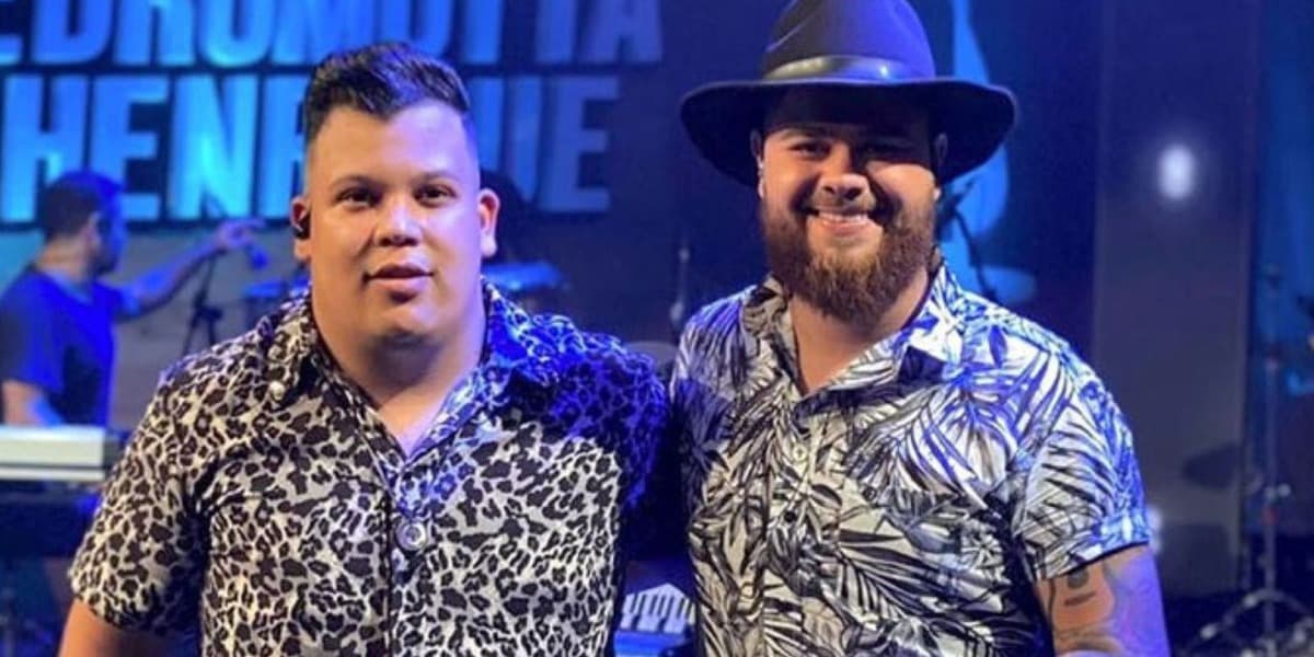 Dupla sertaneja Pedro Motta e Henrique são acusados de transfobia após música polêmica (Foto: Reprodução) Dupla sertaneja Pedro Motta e Henrique são acusados de transfobia após música polêmica (Foto: Reprodução)