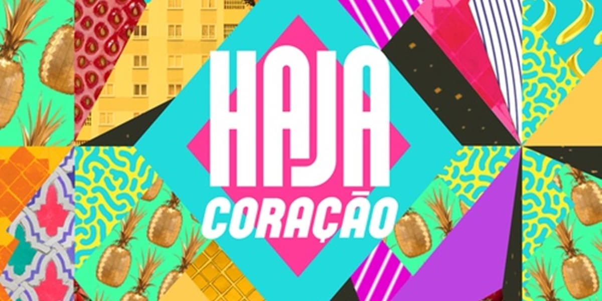 Globo: Logo da novela Haja Coração (Foto: Reprodução)