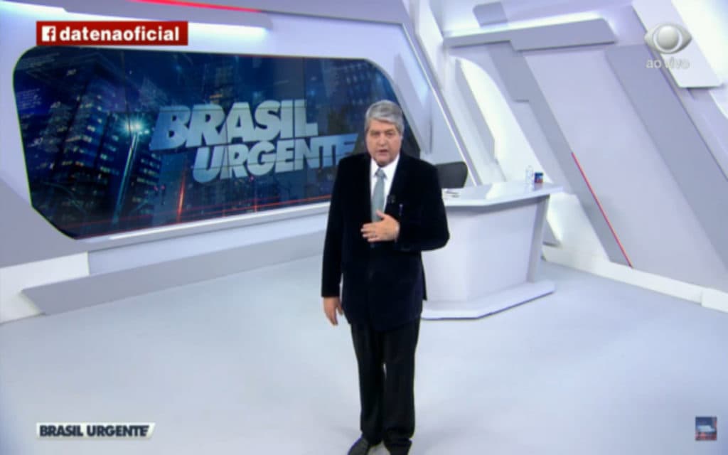 Datena, após dispensar funcionário ao vivo, mostra insatisfação com a Band e detona tudo: "Está me decepcionando"