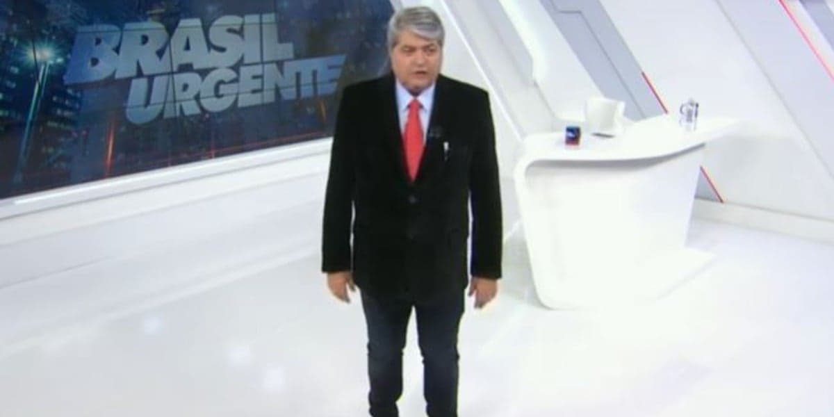 Datena no "Brasil Urgente" (Foto: Reprodução/Band)