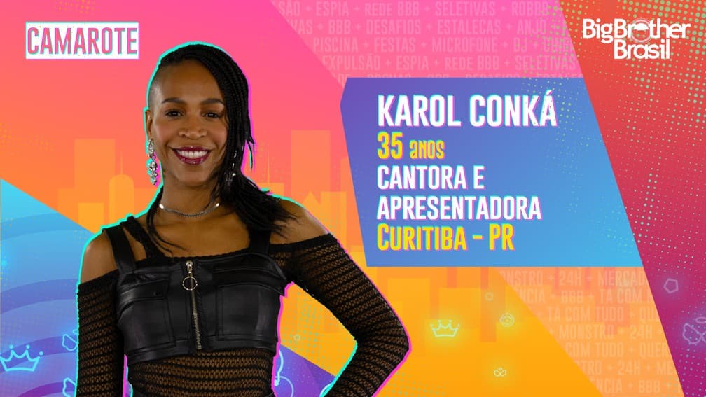 Karol Conká foi confirmada no Camarote (Foto: Divulgação/TV Globo) Karol Conká foi confirmada no Camarote (Foto: Divulgação/TV Globo)