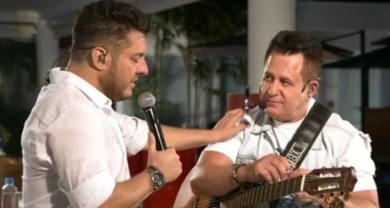Bruno diz em live que Marrone só tem um testículo Bruno diz em live que Marrone só tem um testículo