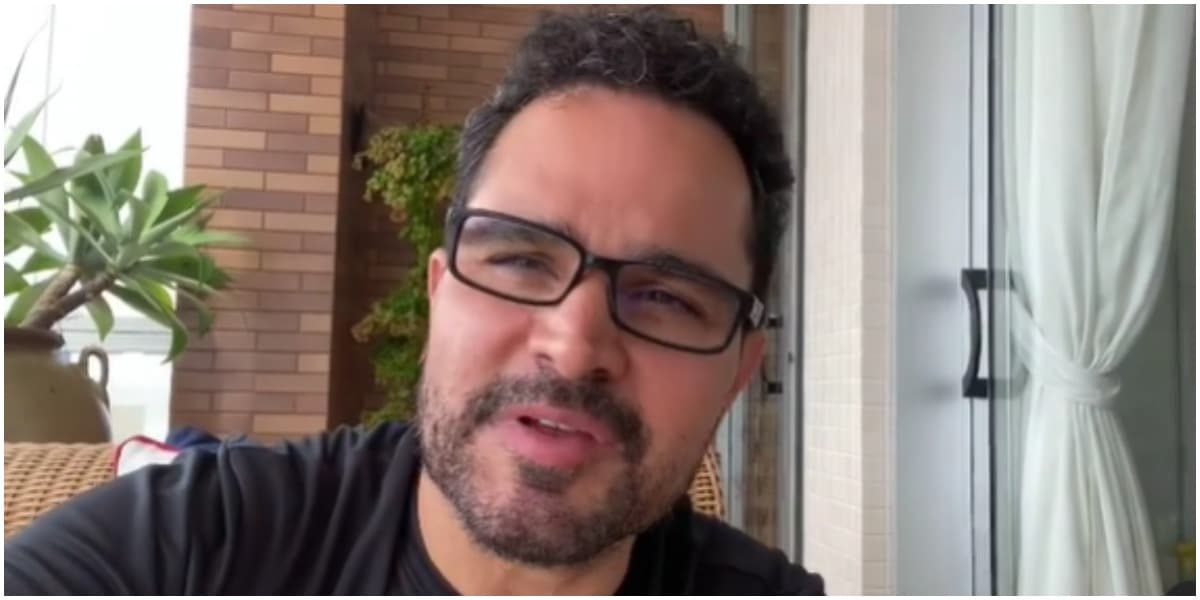 Luciano Camargo dá o que falar após homenagear filhas em declaração (Foto: Reprodução)