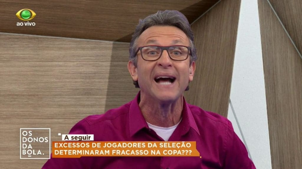Neto se esgoela em gritaria na Band, soca artistas sem dó, dá recado à Gusttavo Lima e metralha: "Tem que dar"