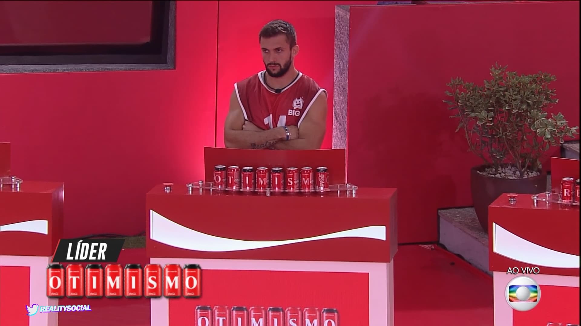Arthur estava no otimismo no BBB21 (Foto: Reprodução) Arthur estava no otimismo no BBB21 (Foto: Reprodução)