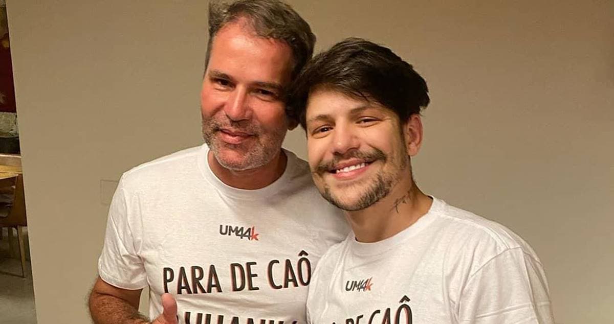 Márcio Poncio e Saulo (Foto: Reprodução) Márcio Poncio e Saulo (Foto: Reprodução)