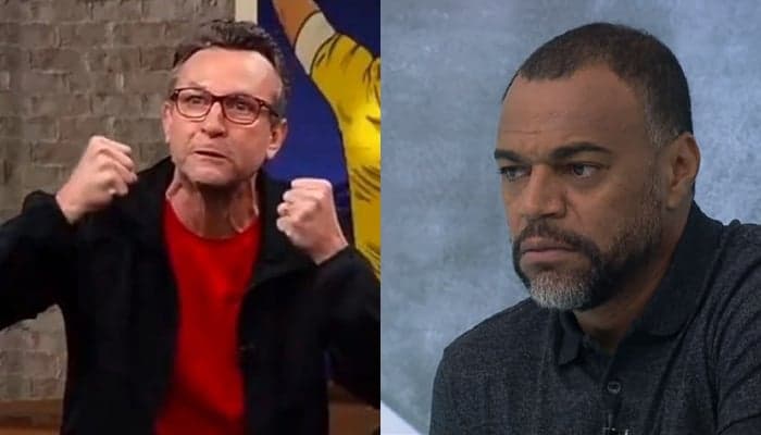Denilson e Neto têm briga na Band, hipocrisia é apontada e apresentador explode: "Vem tirar satisfação no corredor"