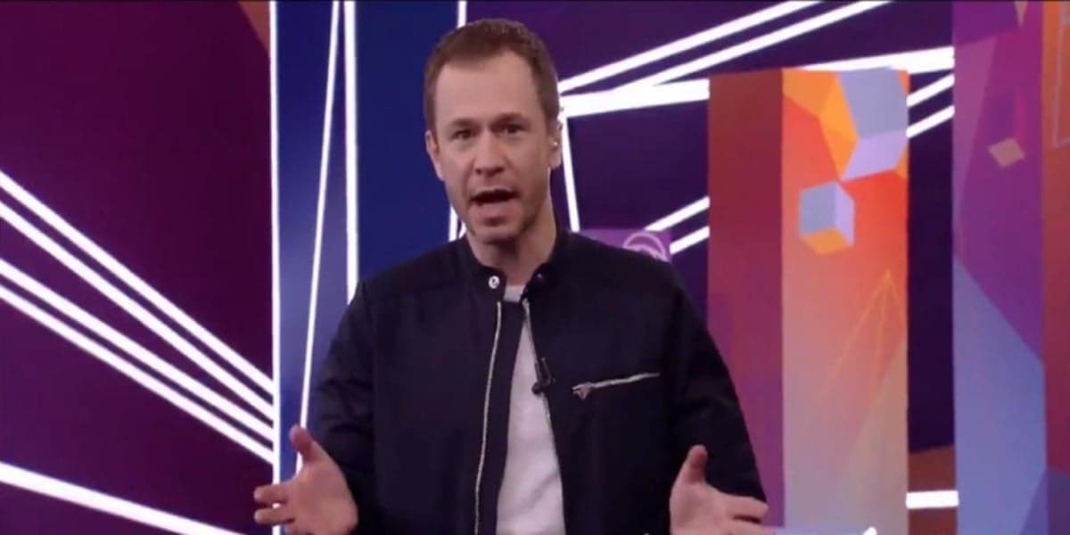 Tiago Leifert foi criticado pelo público do BBB21 (Foto: Reprodução) Tiago Leifert foi criticado pelo público do BBB21 (Foto: Reprodução)