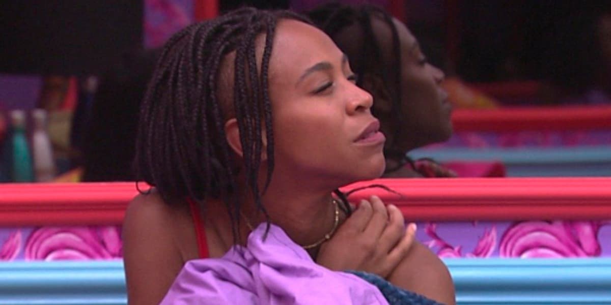 Karol Conká revela em quem vai votar no paredão do BBB21 (Foto: Reprodução) Karol Conká revela em quem vai votar no paredão do BBB21 (Foto: Reprodução)