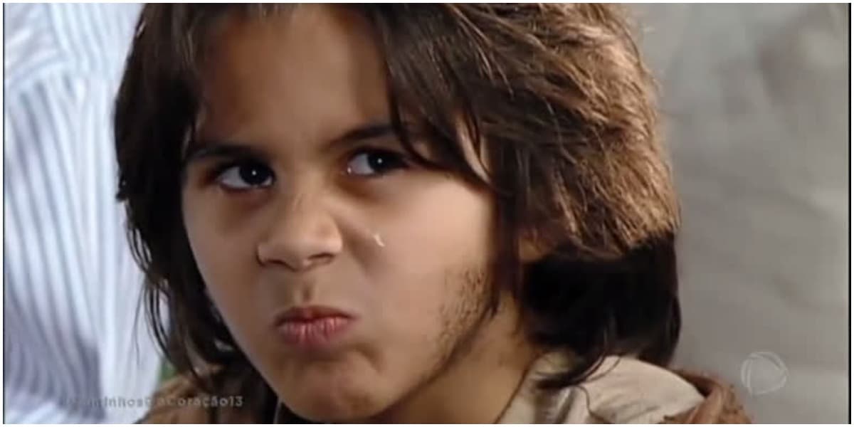 Cássio Ramos interpretou menino Vavá em cena da novela Os Mutantes - Foto: Reprodução Cássio Ramos interpretou menino Vavá em cena da novela Os Mutantes - Foto: Reprodução