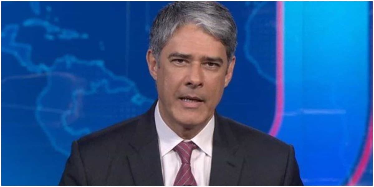 O jornalista William Bonner foi exposto na Globo - Foto: Reprodução O jornalista William Bonner foi exposto na Globo - Foto: Reprodução