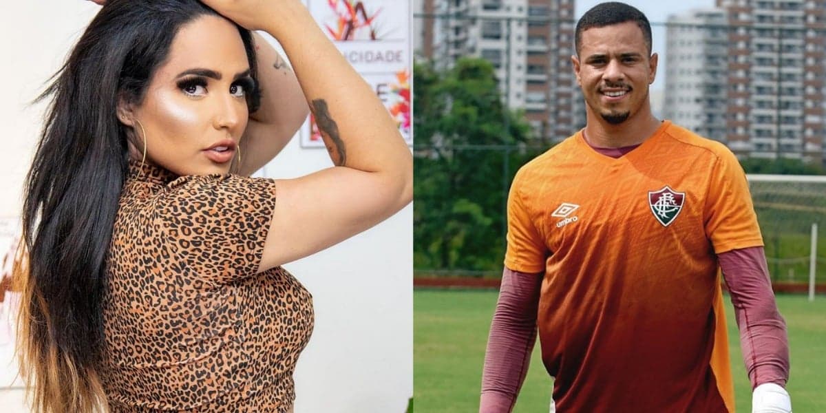 Perlla engata namoro com João Lopes, goleiro do Fluminense - Foto: Reprodução Perlla engata namoro com João Lopes, goleiro do Fluminense - Foto: Reprodução