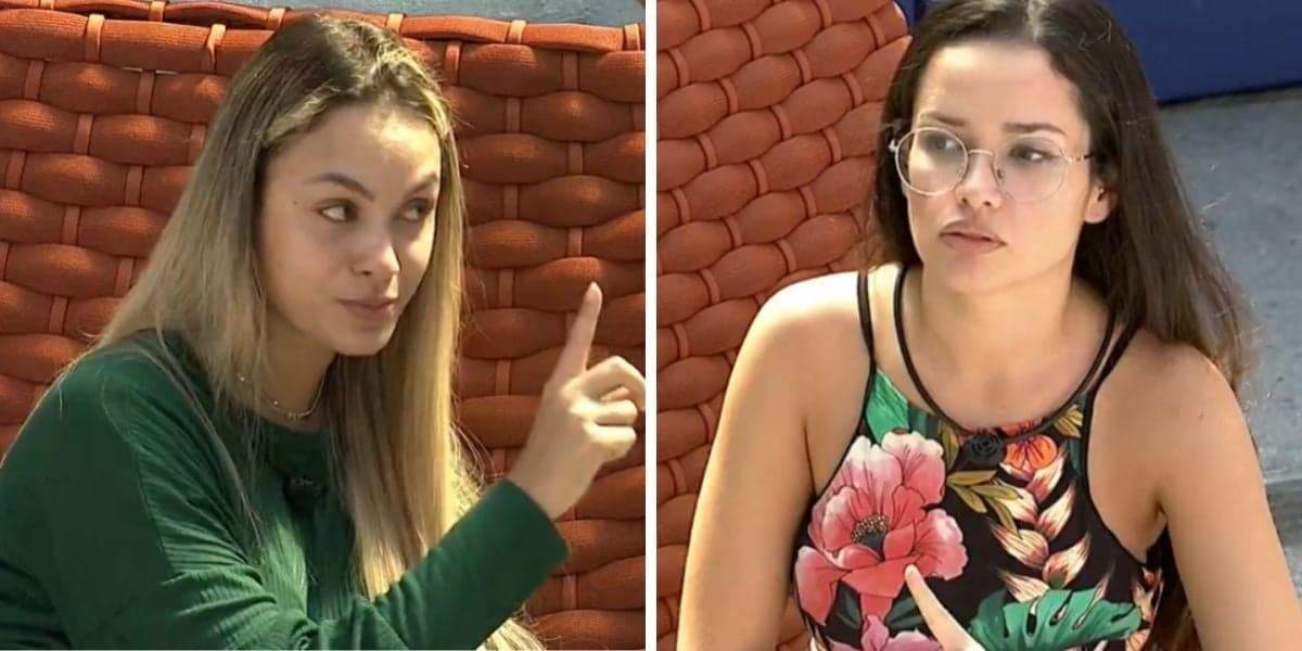 Sarah e Juliette no BBB21 (Foto: Reprodução) Sarah e Juliette no BBB21 (Foto: Reprodução)