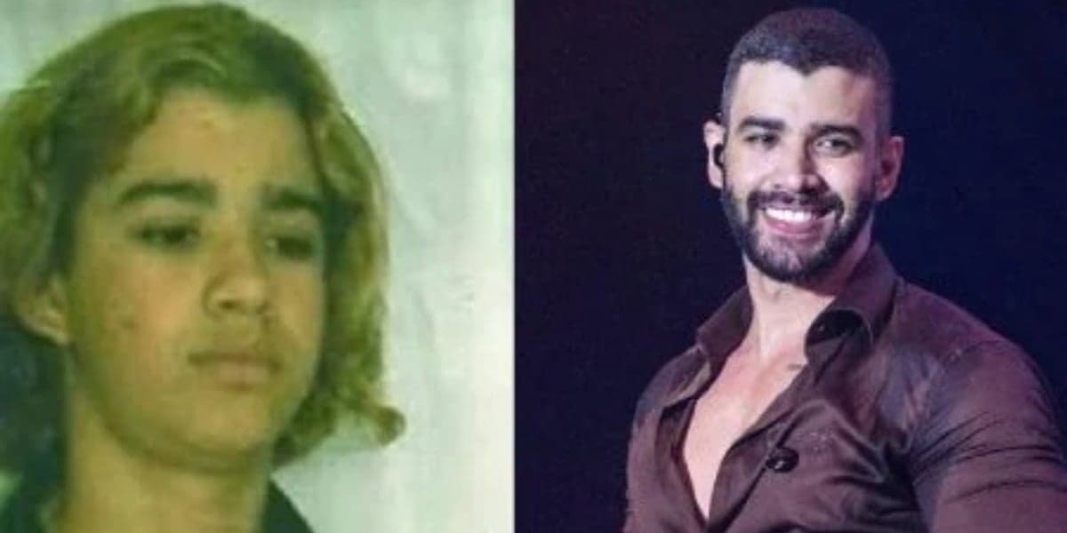Outro registro de quando Gusttavo Lima era jovem (Foto: Reprodução) Outro registro de quando Gusttavo Lima era jovem (Foto: Reprodução)