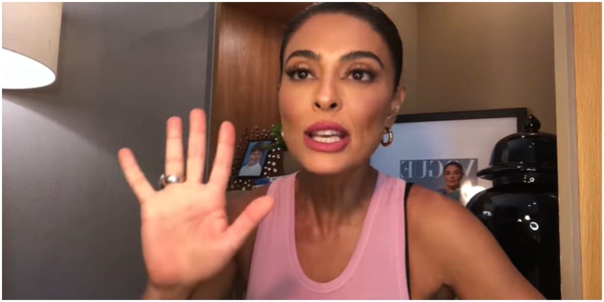 Juliana Paes conversou com Thais Fersoza e falou sobre personalidade (Foto: Reprodução)
