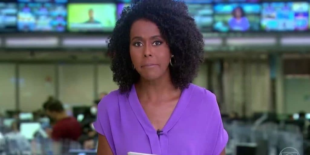 Maju Coutinho quebra protocolo, anuncia tágica morte e envolve SBT ao vivo no JH: "Triste"