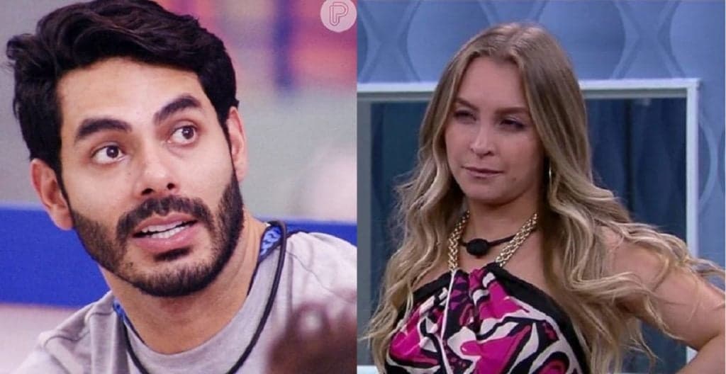 Rodolffo e Carla Diaz têm disputa acirrada e equipe de sertanejo sorteia celular de R$ 7 mil para eliminar atriz