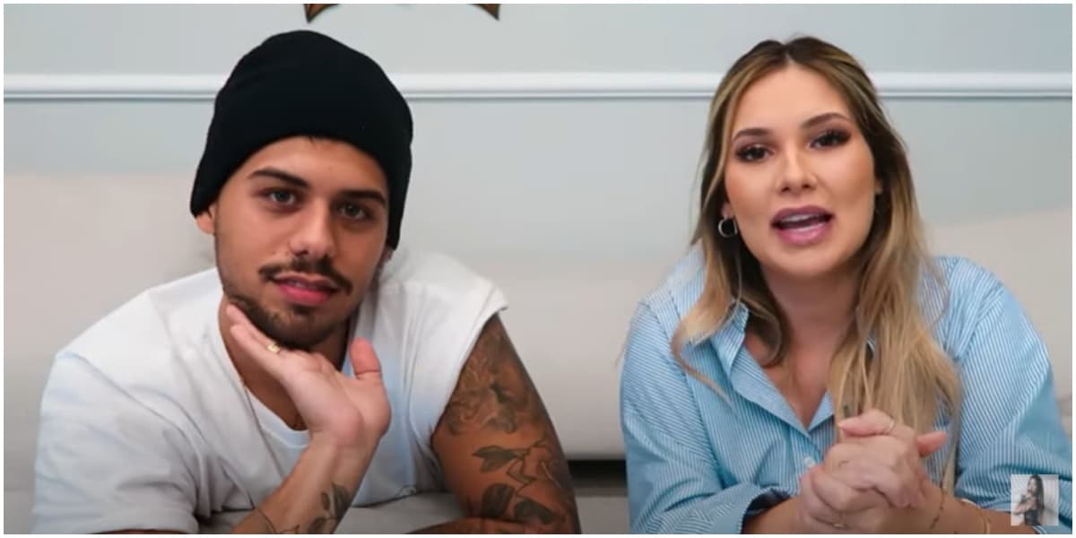 Virgínia e Zé Felipe anunciaram mais um cancelamento do casamento (Foto: Reprodução) Virgínia e Zé Felipe anunciaram mais um cancelamento do casamento (Foto: Reprodução)