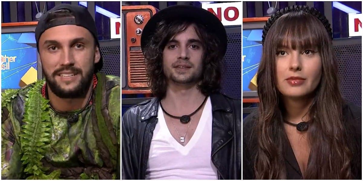 Arthur, Fiuk e Thaís estão no paredão do BBB21 - Foto: Montagem Arthur, Fiuk e Thaís estão no paredão do BBB21 - Foto: Montagem