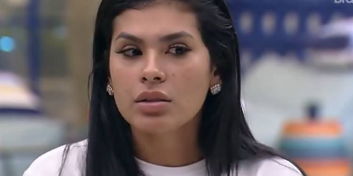 Pocah é traída no BBB21 (Foto: Reprodução) Pocah é traída no BBB21 (Foto: Reprodução)