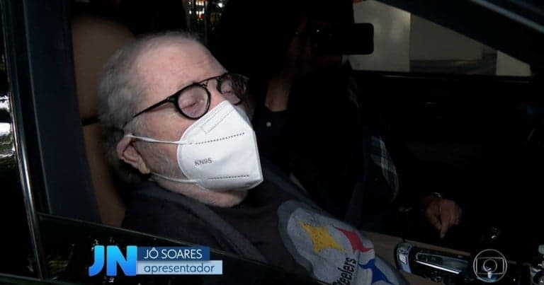 Jô Soares abriu o jogo no Jornal Nacional de William Bonner (Foto reprodução) Jô Soares abriu o jogo no Jornal Nacional de William Bonner (Foto reprodução)