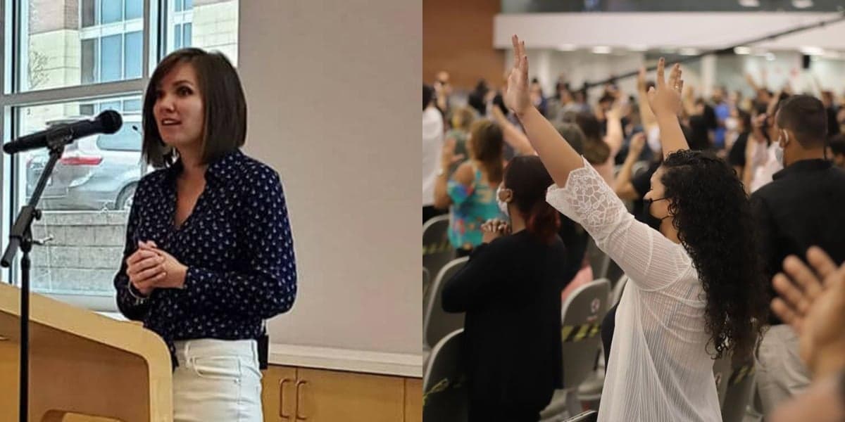 Pastora sai da igreja e faz confissão bomba (Foto: Reprodução)