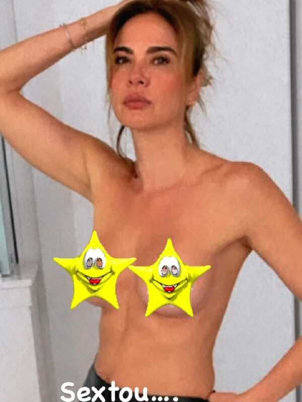 Aos 51, Luciana Gimenez faz topless e eleva o clima (Foto: Reprodução) Aos 51, Luciana Gimenez faz topless e eleva o clima (Foto: Reprodução)