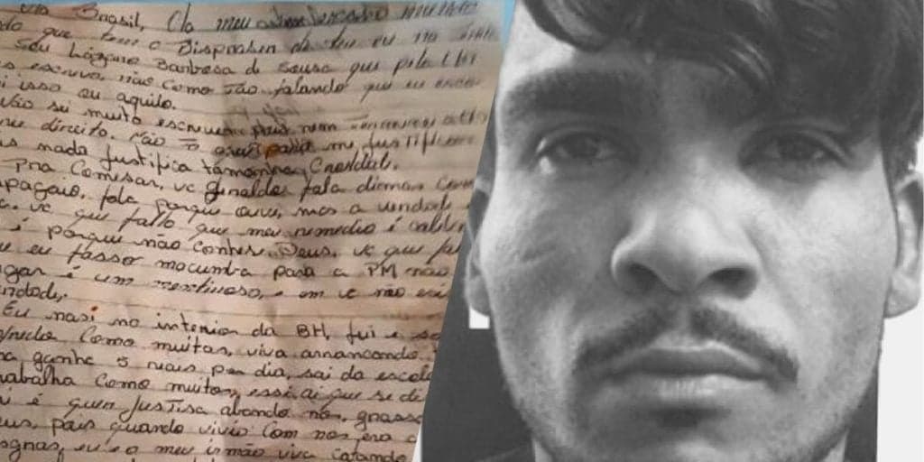 "Faço macumba", Lázaro Barbosa, morto, envia carta aterrorizante e assombra com mensagem: "Demônio"