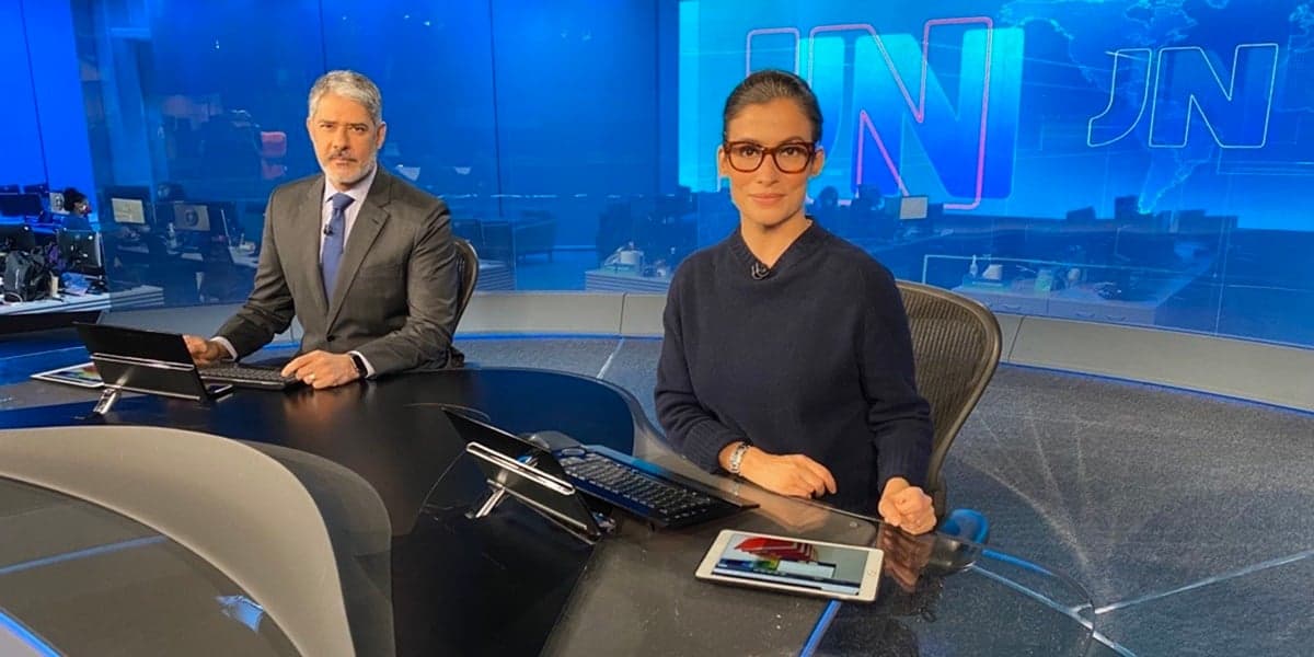 William Bonner, Globo, Renata Vasconcellos William Bonner, Globo, Renata Vasconcellos