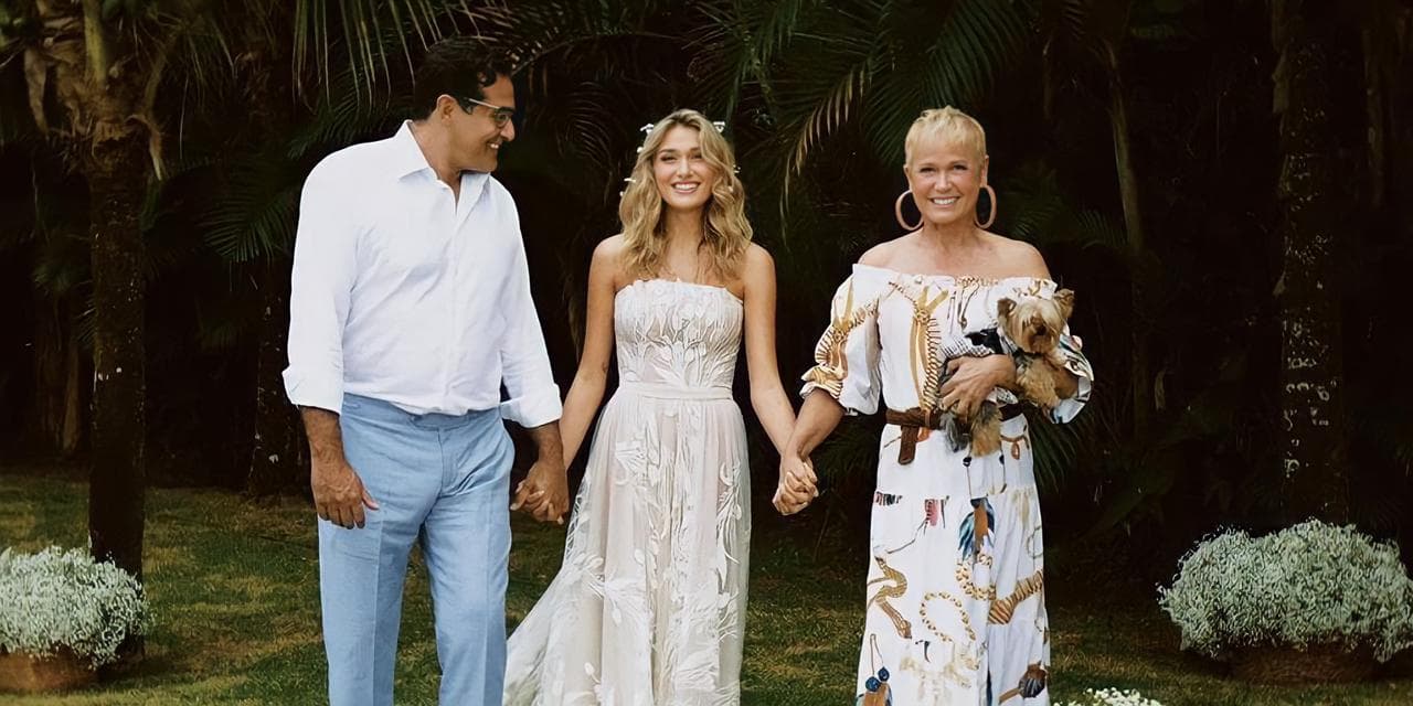 Luciano Szafir, Sasha e Xuxa (Reprodução)