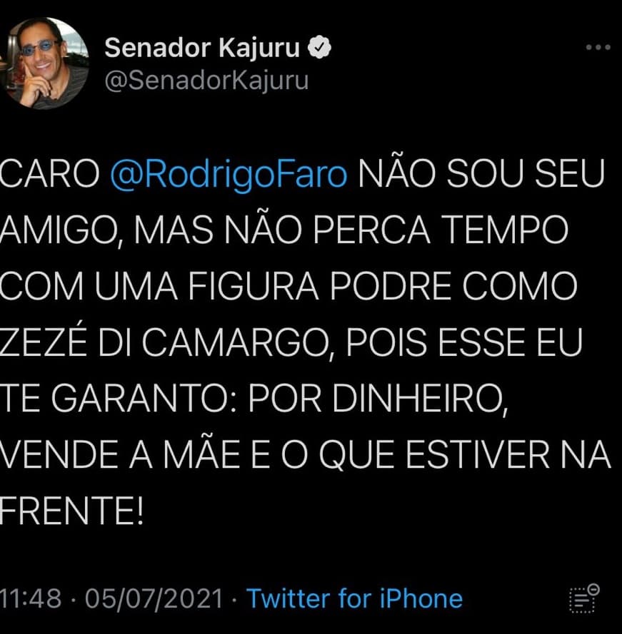 Kajuru e Zezé Di Camargo Kajuru e Zezé Di Camargo