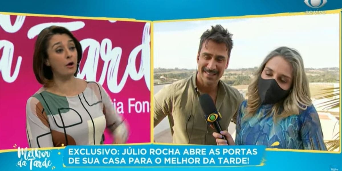 "Sou um fracassado", Júlio Rocha, demitido da RedeTV, vai à Band, expõe bastidores e suplica: "Me tira disso" "Sou um fracassado", Júlio Rocha, demitido da RedeTV, vai à Band, expõe bastidores e suplica: "Me tira disso"