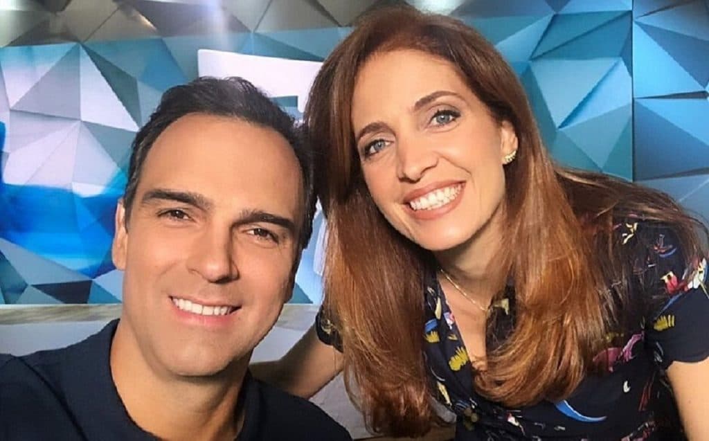 Tadeu Schmidt e Poliana Abritta