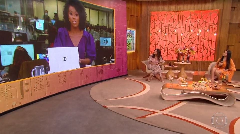 Juliette esteve no "Encontro" (Foto: Reprodução/TV Globo)