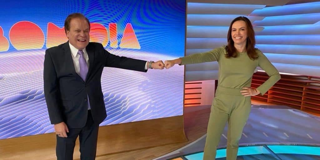 Em guerra com Chico Pinheiro, Ana Paula Araújo anuncia nova parceira no Bom Dia Brasil e despreza rival: “Minha alegria”