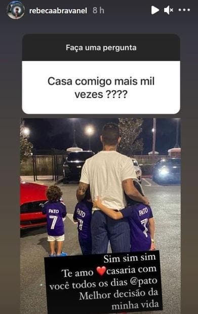 Após ter separação anunciada, Rebeca Abravanel recebe novo pedido de casamento e confirma: "Melhor decisão" Após ter separação anunciada, Rebeca Abravanel recebe novo pedido de casamento e confirma: "Melhor decisão"