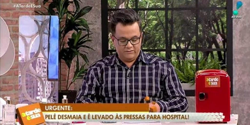 Vladimir Alves no programa de Sonia Abrão - (Reprodução: RedeTV) Vladimir Alves no programa de Sonia Abrão - (Reprodução: RedeTV)
