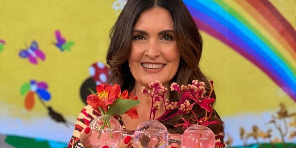 Fátima Bernardes completou mais um ano no ar e ela comemorou