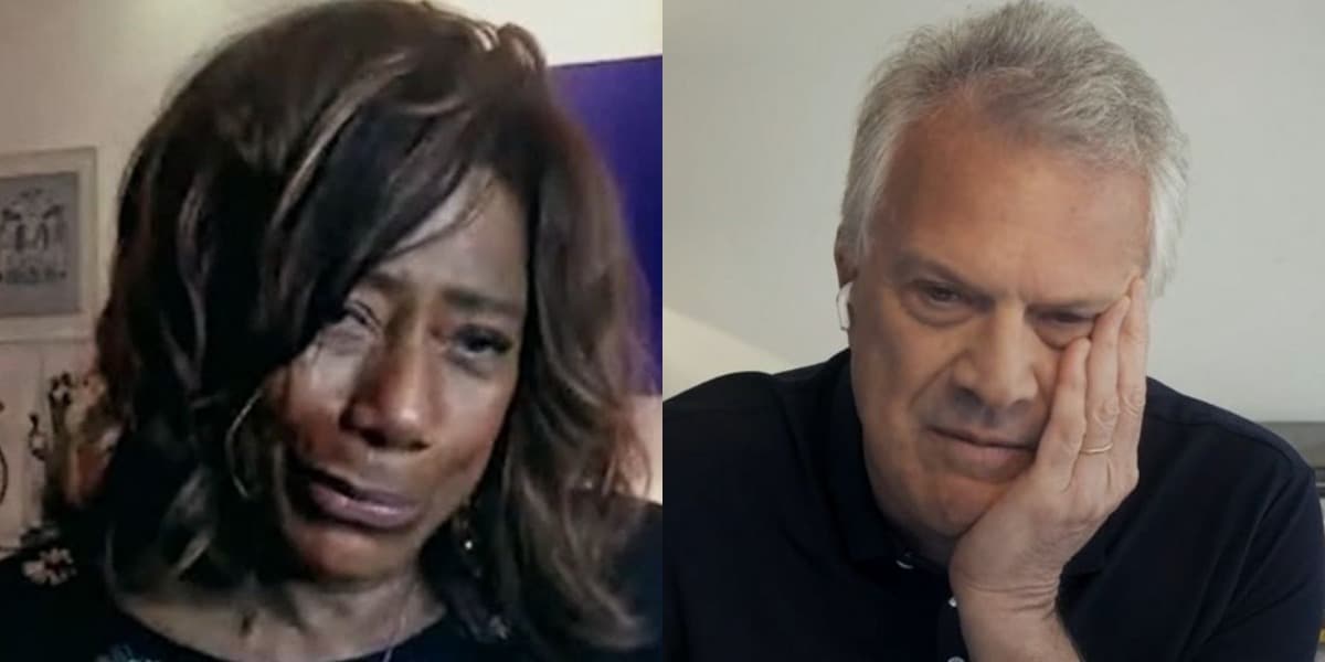 Glória Maria e Pedro Bial (Foto: Reprodução/TV Globo) Glória Maria e Pedro Bial (Foto: Reprodução/TV Globo)